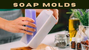 3pcs Soap Molds Non-stick Flower Shapes Soap Molds Handmade Soap Making  Molds 