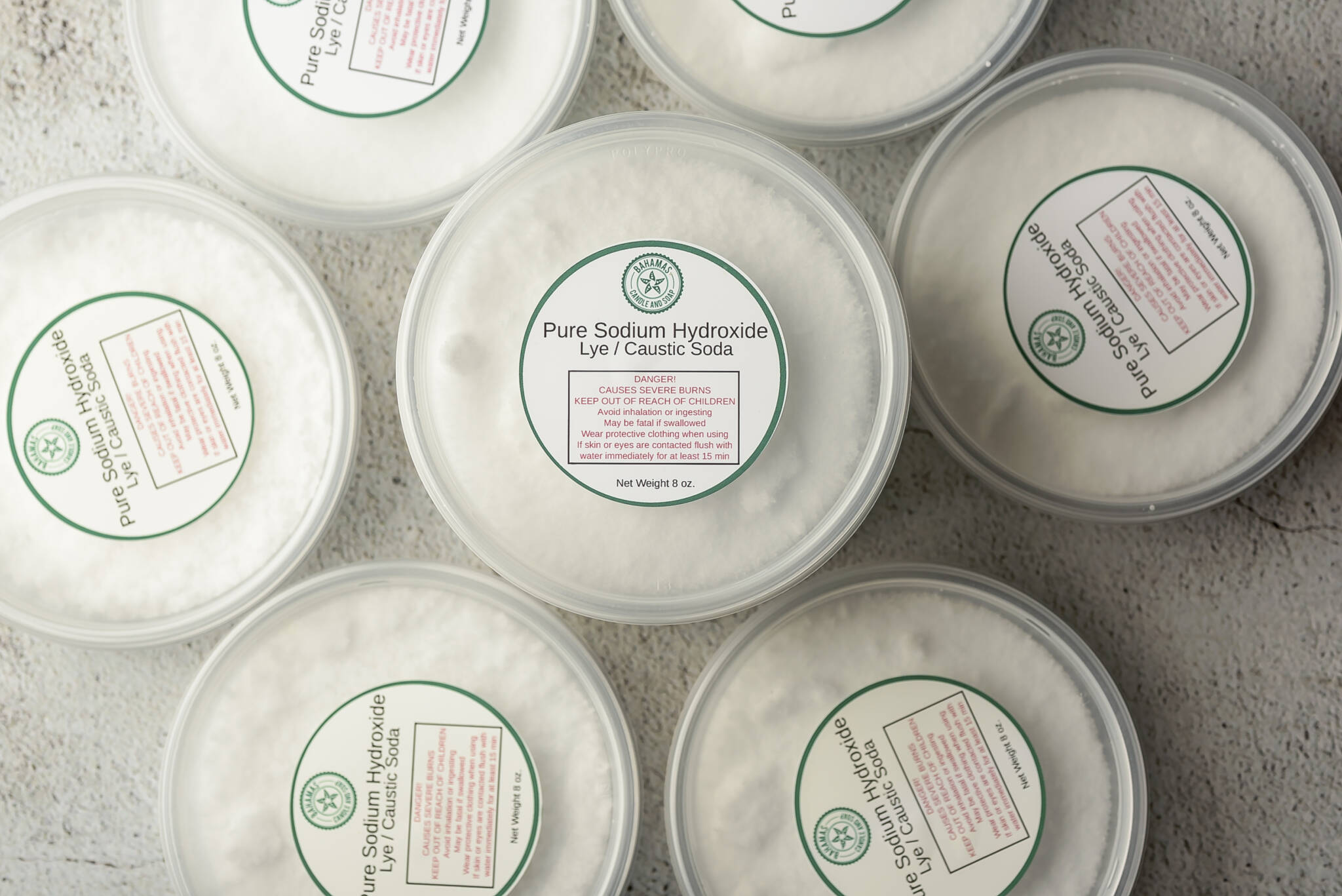 Soap making supplies lye